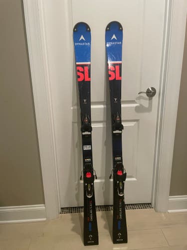 Used Dynastar 142 cm Racing Team Speed SL Skis With Bindings