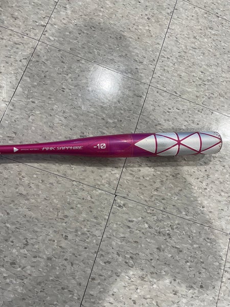 Easton Pink Sapphire Bat (-10) Alloy 20 oz 30"