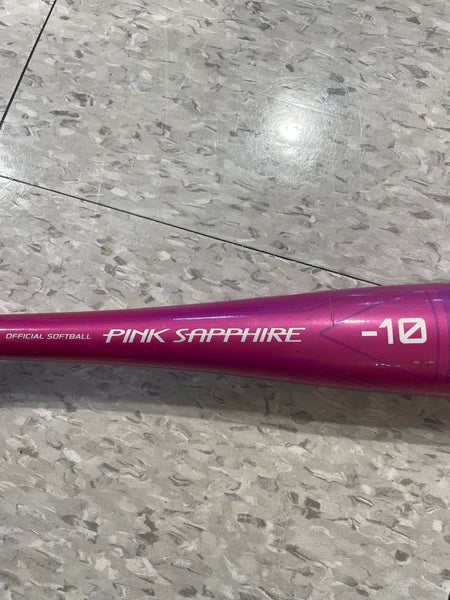 Easton Pink Sapphire Bat (-10) Alloy 20 oz 30"
