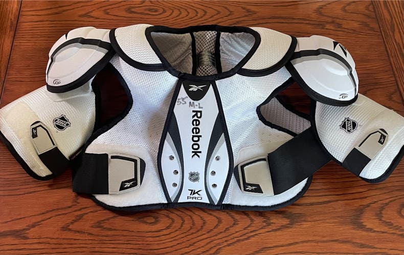 Pro stock Reebok 7k shoulder pads