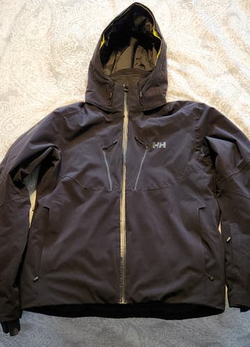 Black Helly Hansen Jacket Alpha 3.0 Sz Large