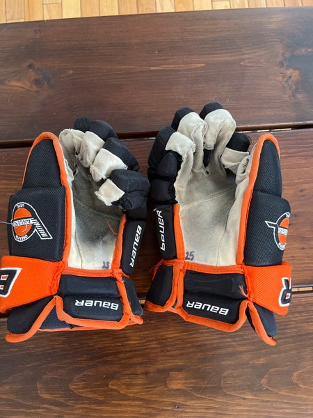 Used Bauer 13" Pro Stock Vapor Pro Team Gloves
