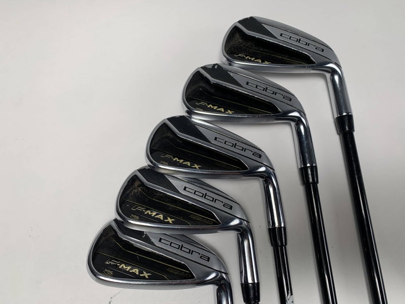 Cobra F-Max Iron Set 6-PW SuperLite 60g Regular Graphite Mens RH Midsize Grips