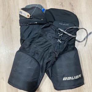 Black Used Junior Large Bauer Nexus Hockey Pants