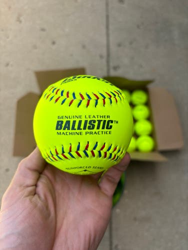 Baden Machine Practice softballs