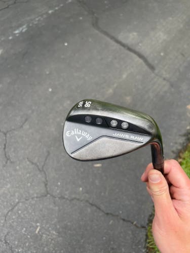 Used Callaway Right Handed Wedge Flex 58 Degree Jaws Raw Wedge