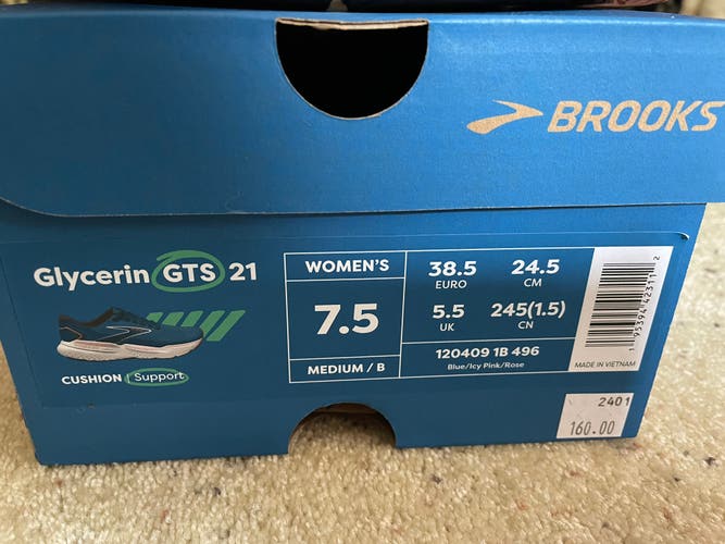 Brooks Glycerin GTS 21 Women’s shoe Size 7.5