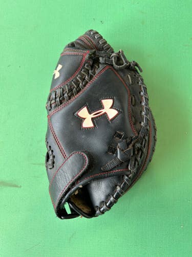 Used Under Armour UACMW-100Y Right Hand Throw Catcher's Softball Glove 31.5"