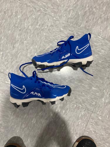 Barely Used Size 3Y Nike Alpha Menace 3 Shark Cleats