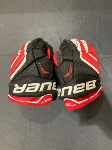 Black Used Junior Bauer Vapor X30 Gloves 11"