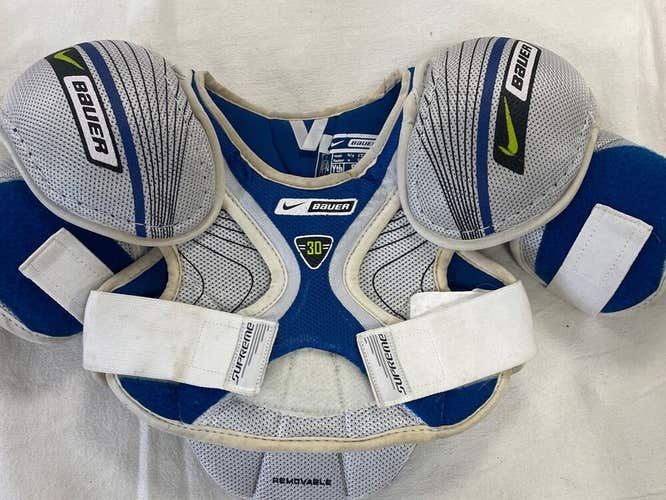 Youth Size Small Bauer Supreme 30 Ice Hockey Shoulder Pads