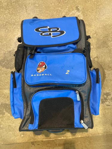 Blue Used Boombah Roller Bag