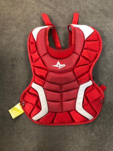 New All Star System 7 Baseball Catcher's Chest Protector (15")