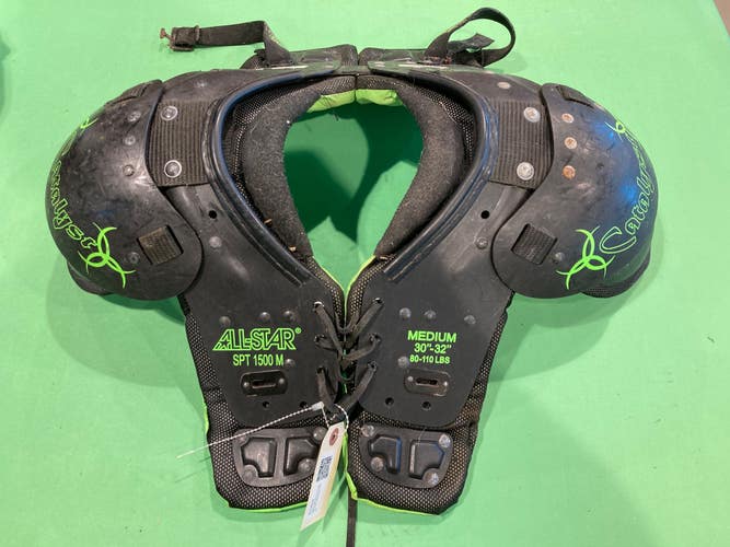 Used Medium Youth All Star Shoulder Pads