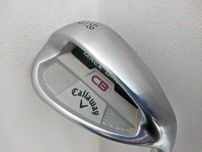 Callaway Mack Daddy CB Lob Wedge 58* 12* (Steel KBS Hi Rev 2.0) Golf Club