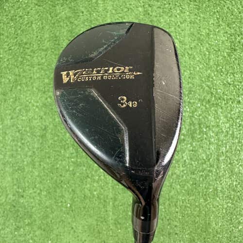 Warrior Golf 3 Hybrid 19 Degree Tour 3.1 Stiff Flex Graphite Shaft Right Handed