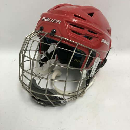 Used Bauer Re-akt Md Hockey Helmets