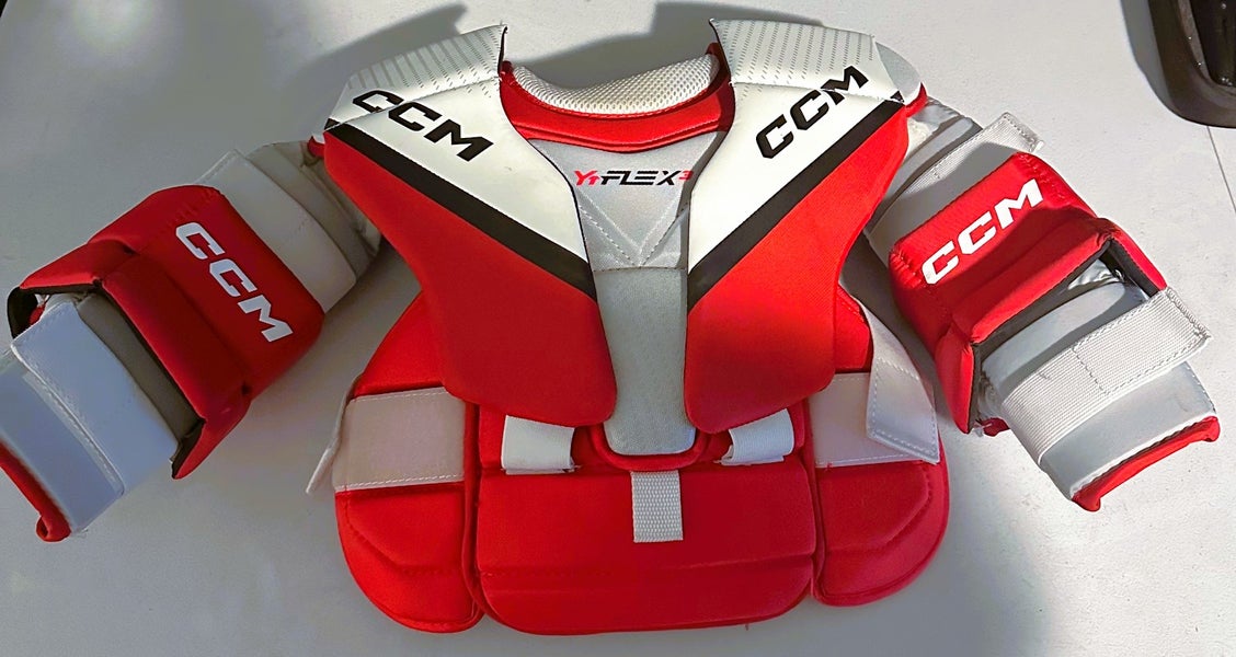 Used Small / Medium CCM Yflex Goalie Chest Protector