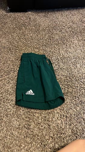 Green Adidas Shorts