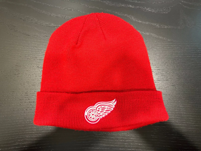Fan Favorite Detroit Red Wings NHL Knit Beanie Winter Hat Toque