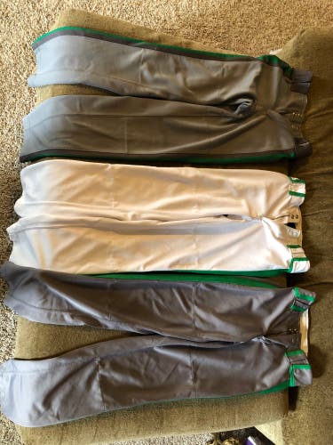 Green Used 24x29 Boombah Game Pants