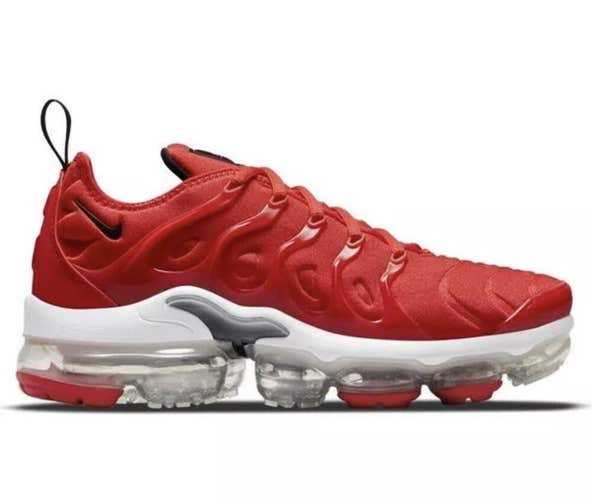 Nike Vapormax Plus Chili Red Black 2021 D01160-600 Sneakers Women's Size 10