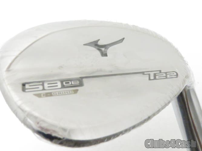 Mizuno T22 Wedge Chrome D Grind Dynamic Gold Tour Issue S400 58° 08 .. NEW