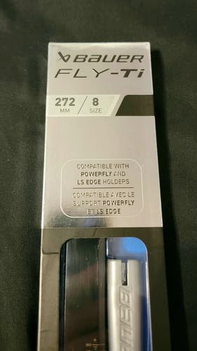 Brand New Bauer Fly-Ti 272mm/Size 8 Titanium Steel (Fits Size 8 Skate)