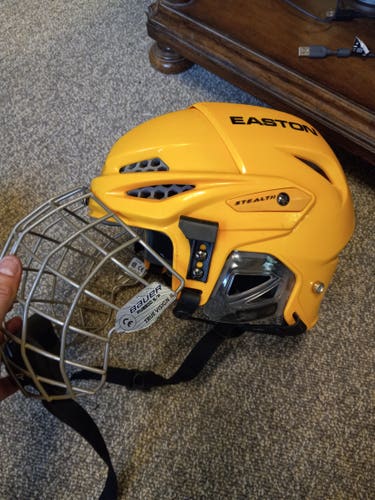 Used XS Easton Stealth S9 Hockey Helmet