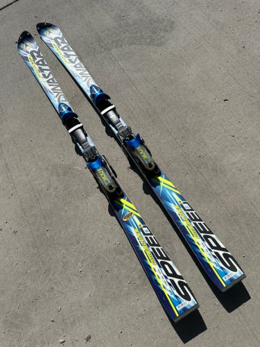 165cm Dynastar Omeglass Speed W Cup Skis w/ Look Racing PX15 Bindings