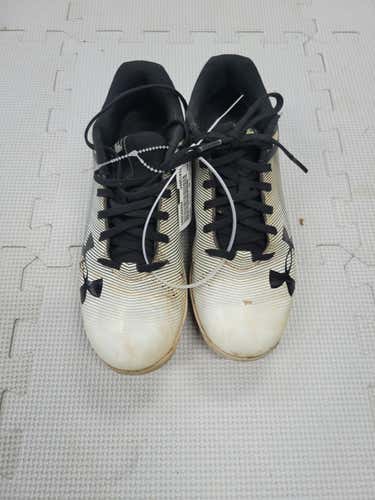 Used Under Armour Bb Cleats Junior 03.5 Baseball And Softball Cleats