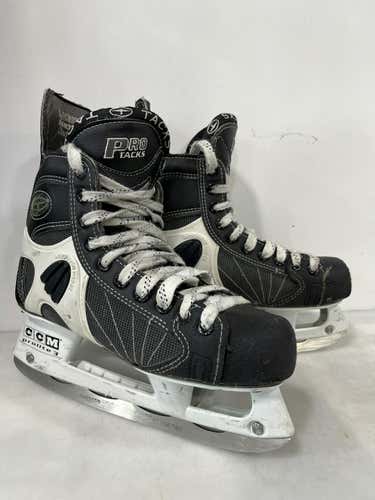 Used Ccm Pro Tacks Junior 05 Ice Hockey Skates