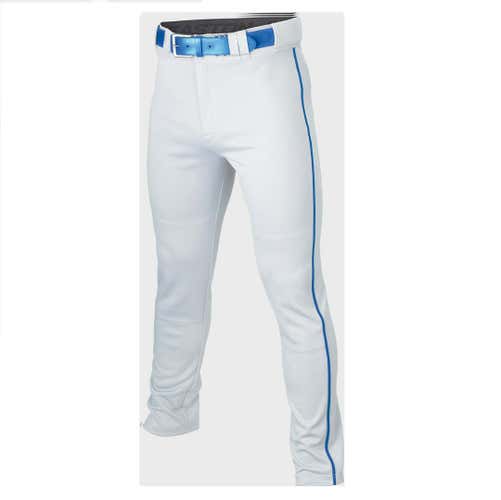 New Easton Rival+ Piped Pant Youth White Royal Small
