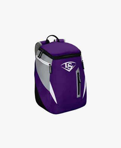 Louisville Slugger Genuine Stick Pack Backpack Bag Purple