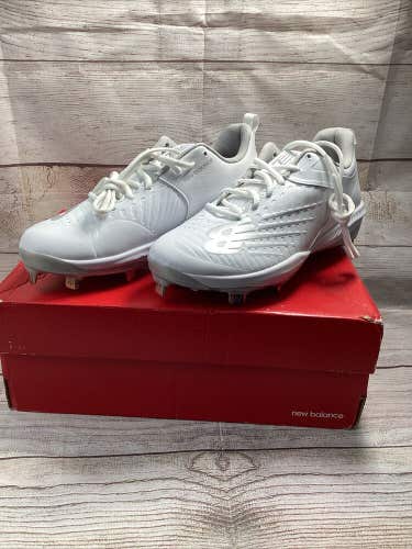 New Balance FuelCell Women's Metal Softball Cleats Fastpitch White Shoe