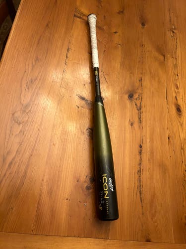 Used 2023 Rawlings BBCOR Certified Composite 30 oz 33" ICON Bat