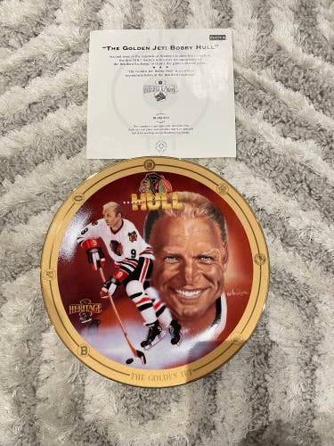 Bobby Hull Collectors Plate