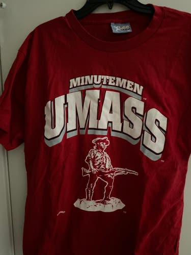 Red New Fan Shirt - UMASS