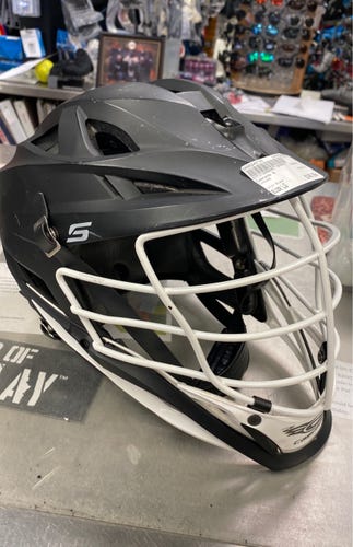 Cascade S OSFM lacrosse lax player Used Black Helmet
