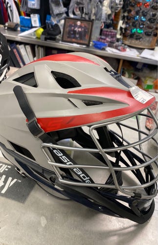 Cascade S OSFM lacrosse lax player Used Gray Helmet