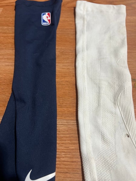 NBA Navy Blue & Reg. White arm sleeve