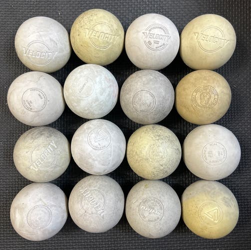 16 Lacrosse Balls Assorted Lot