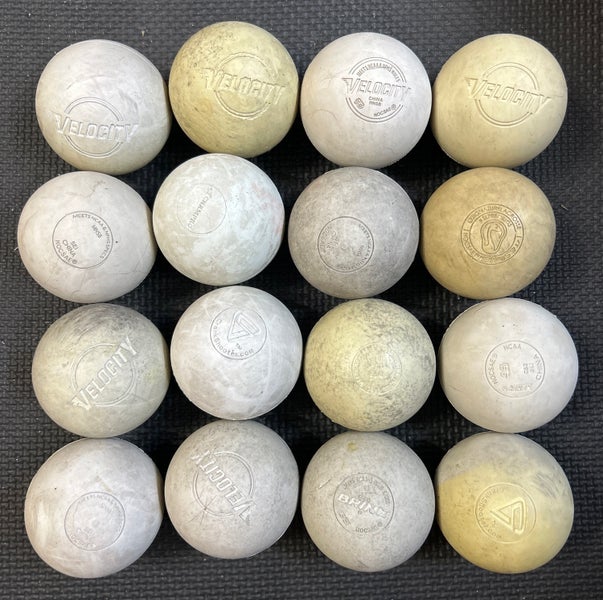 16 Lacrosse Balls Assorted Lot