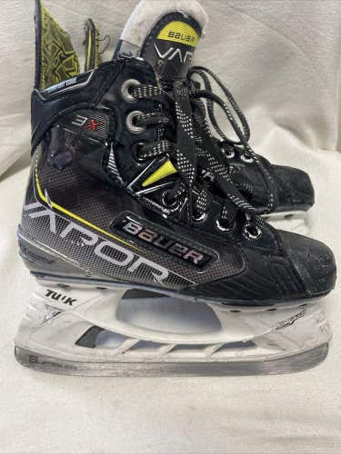 Junior Size 1 Bauer Vapor 3X Ice Hockey Skates