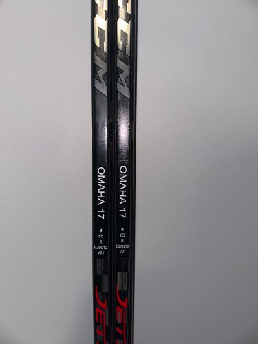 2- Pack CCM Right Handed P92C Square Toe JetSpeed FT3 Pro Stick