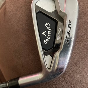 Used Men's 5 Iron Right Handed Regular Flex Graphite Shaft Apex 21