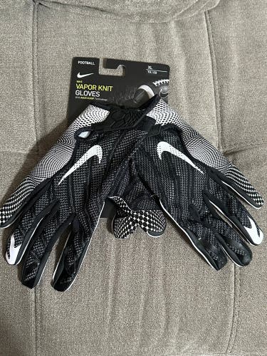Black New Adult Nike Nike Vapor Knit Gloves XL