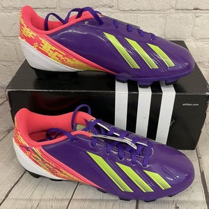 Adidas G96595 F5 TRX FG Women's Soccer Cleats Plum Yellow Zest Red US 6