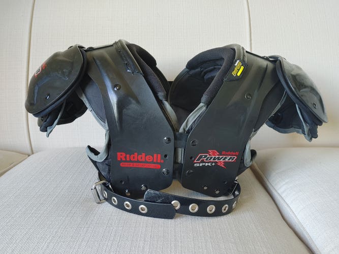 Riddell Power SPK+ RB/DB Football Shoulder Pads Small 38"-40"/17"-18"