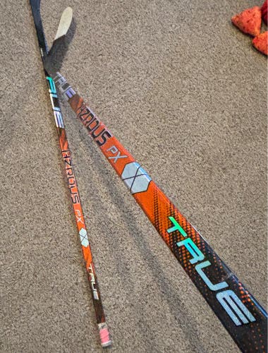 TRUE Hzrdus PX Intermediate Hockey Sticks 2pack